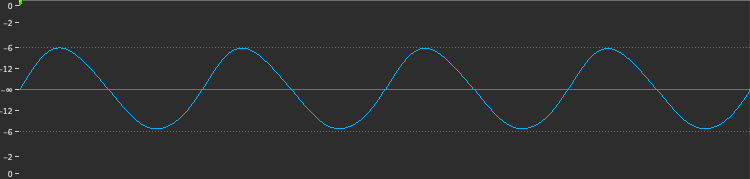 Waveform of the Vibes sound