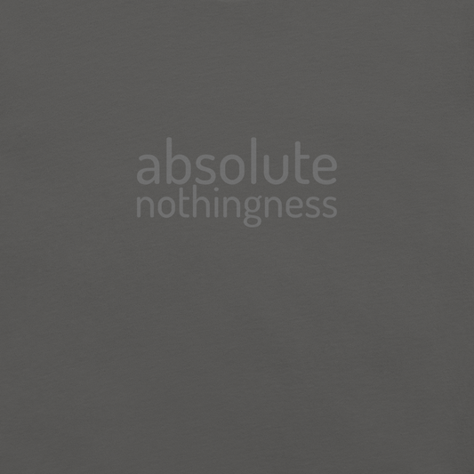 absolute nothingness